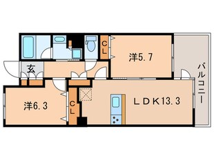 ﾚｼﾞﾃﾞｨｱﾀﾜｰ上池袋(ﾊﾟｰｸ棟)の物件間取画像